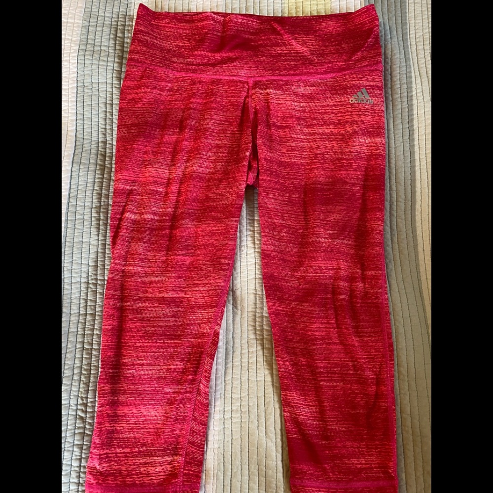 Adidas Capri workout pink large